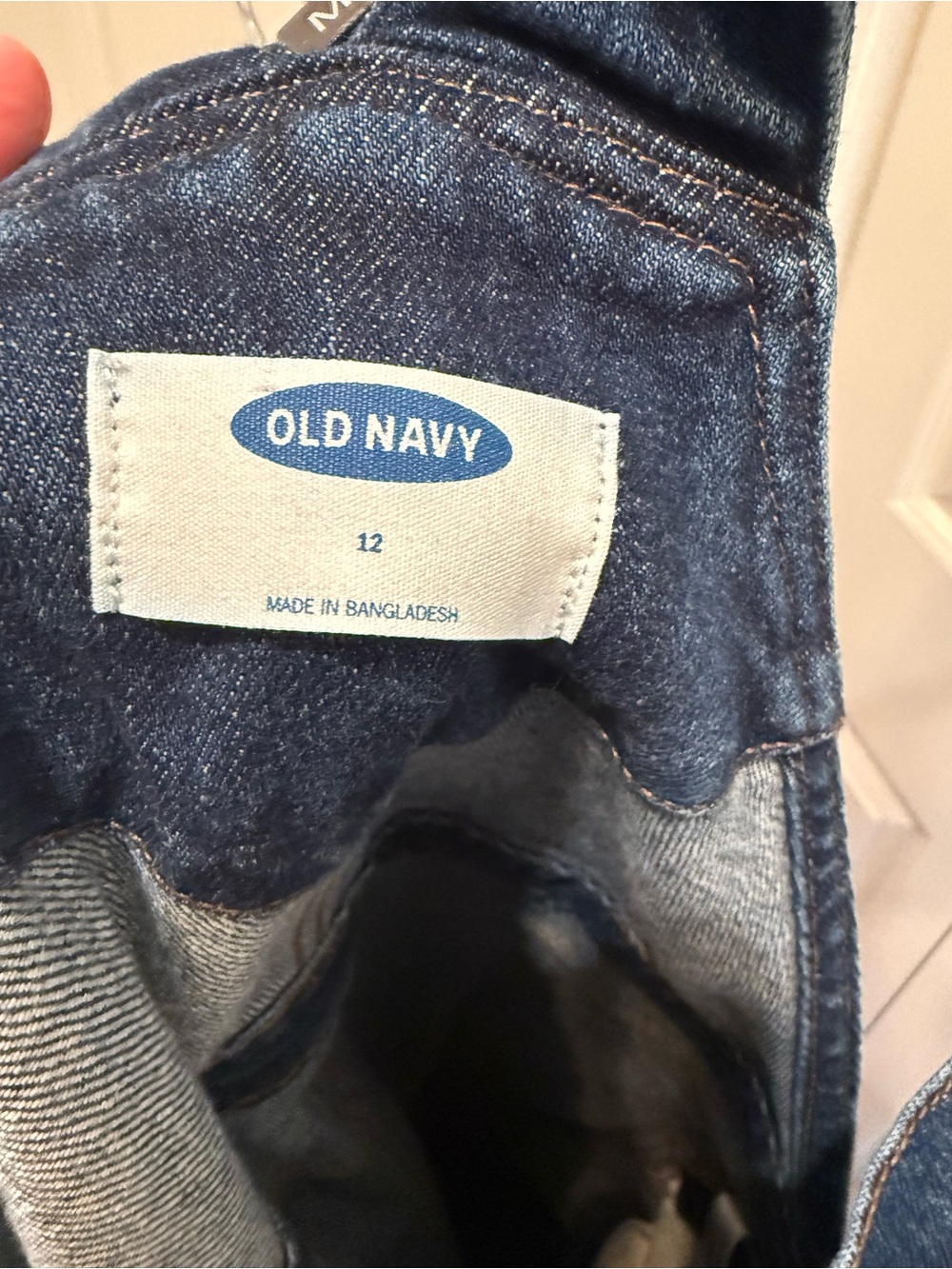 Old Navy Blue Denim Women's Overalls Jumpsuit - Picture 4 of 5